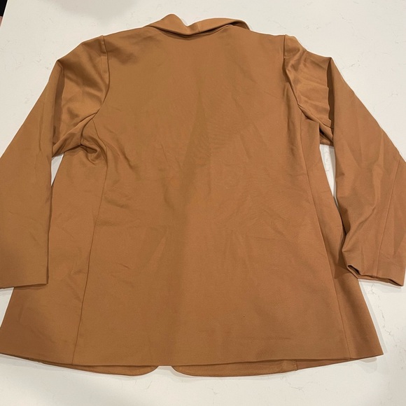 TAILORED BY SUSAN GRAVER Women's Regular Smart Ponte Knit Blazer Size 2XL - Picture 7 of 7